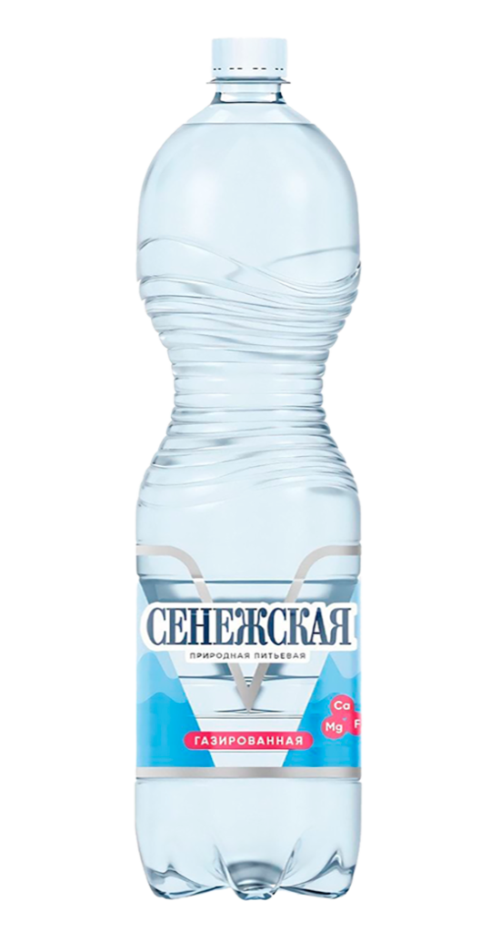 Вода питьевая «Сенежская» газированная 1,5л х 6 бут- главное фото