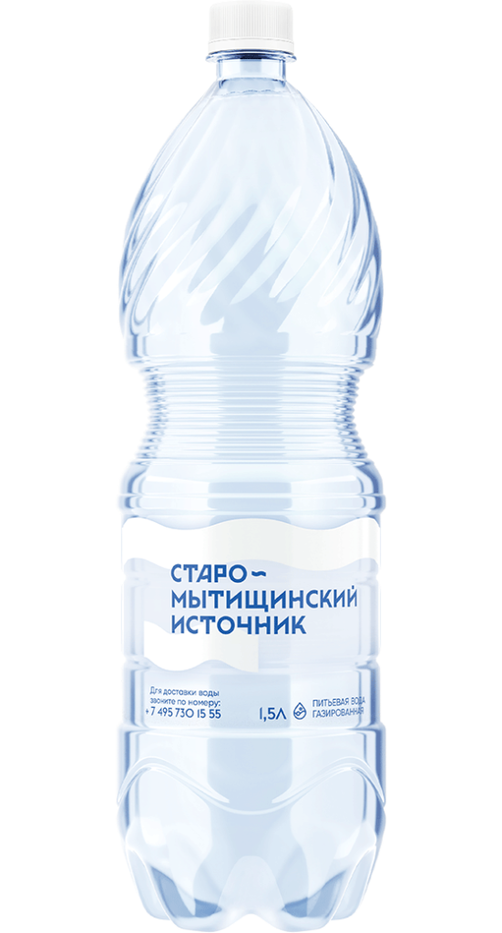 Вода питьевая Источник Старо-Мытищинский 1,5л*6шт газ