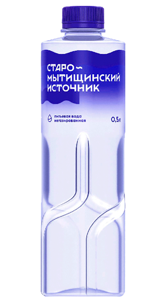 Вода питьевая Источник Старо-Мытищинский Премиум 0,5л*12шт негаз