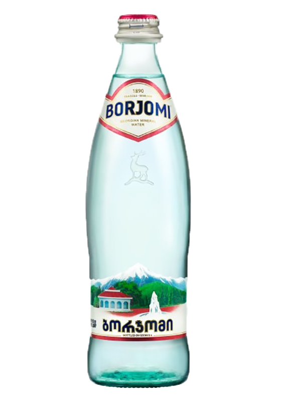 Вода питьевая бутилированная Боржоми 0,5л х 12 бут
