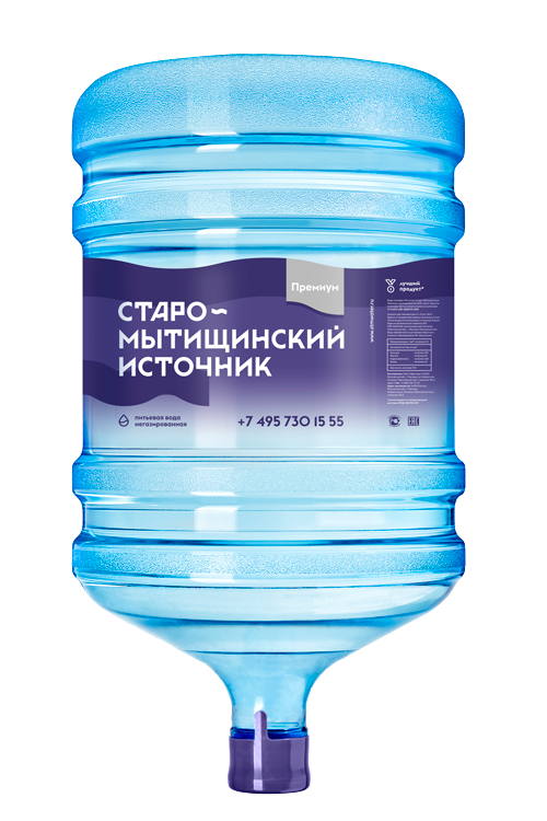 Вода питьевая Источник Старо-Мытищинский Премиум, 19 л