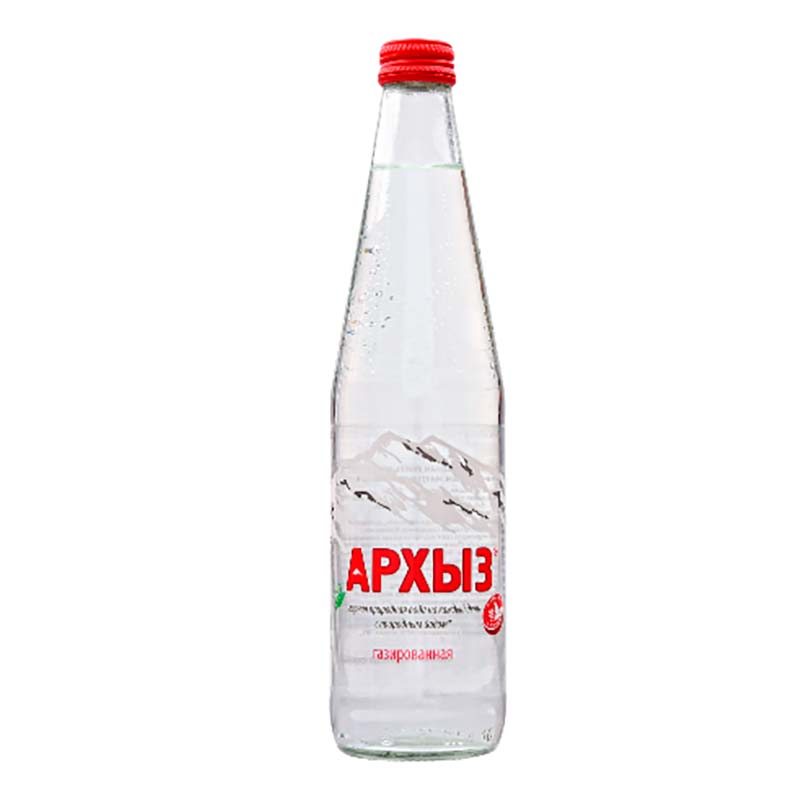 Вода питьевая Архыз газ 0,5л х 20бут стекло- главное фото
