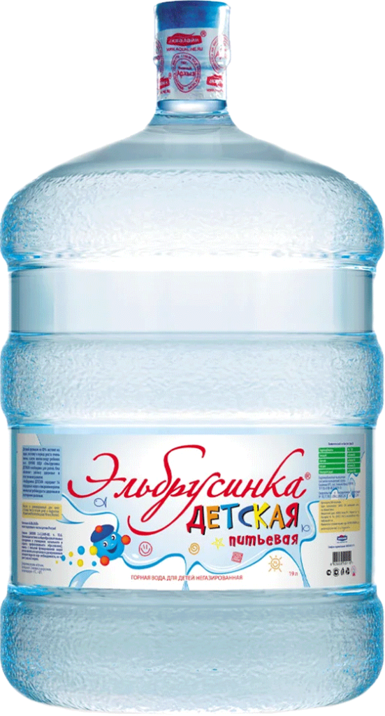 Детская вода питьевая Эльбрусинка, 19 л